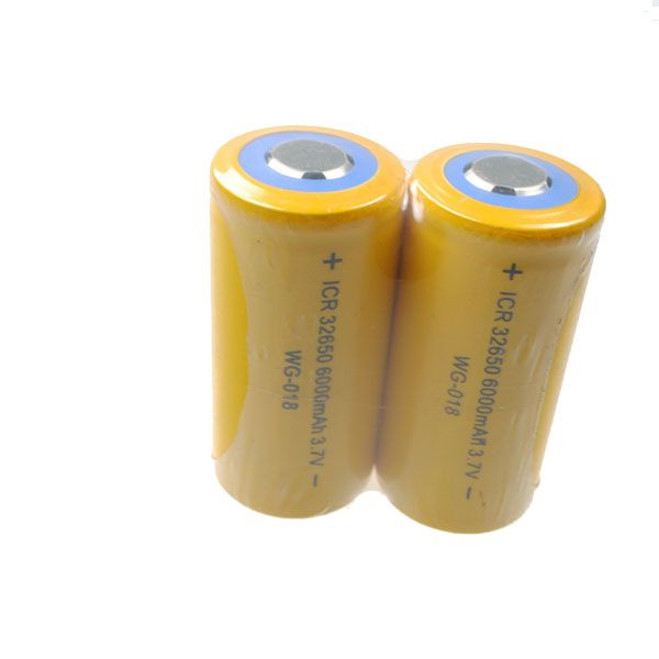 ICR 32650 Batteri 6000mAh Laddningsbart Li-ion för Ficklampor Elverktyg Högdräktsenheter Miljövänlig