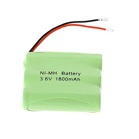 Miljövänligt 3,6V AA uppladdningsbart batteri 1800mAh Ni-MH långvarig pålitlig energilösning för familjer