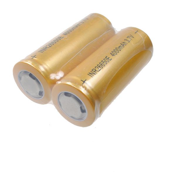 UltraFire Högkapacitet 26650 4000mAh Li-Ion Uppladdningsbart Batteri för Ficklampor och Elektroniska Enheter