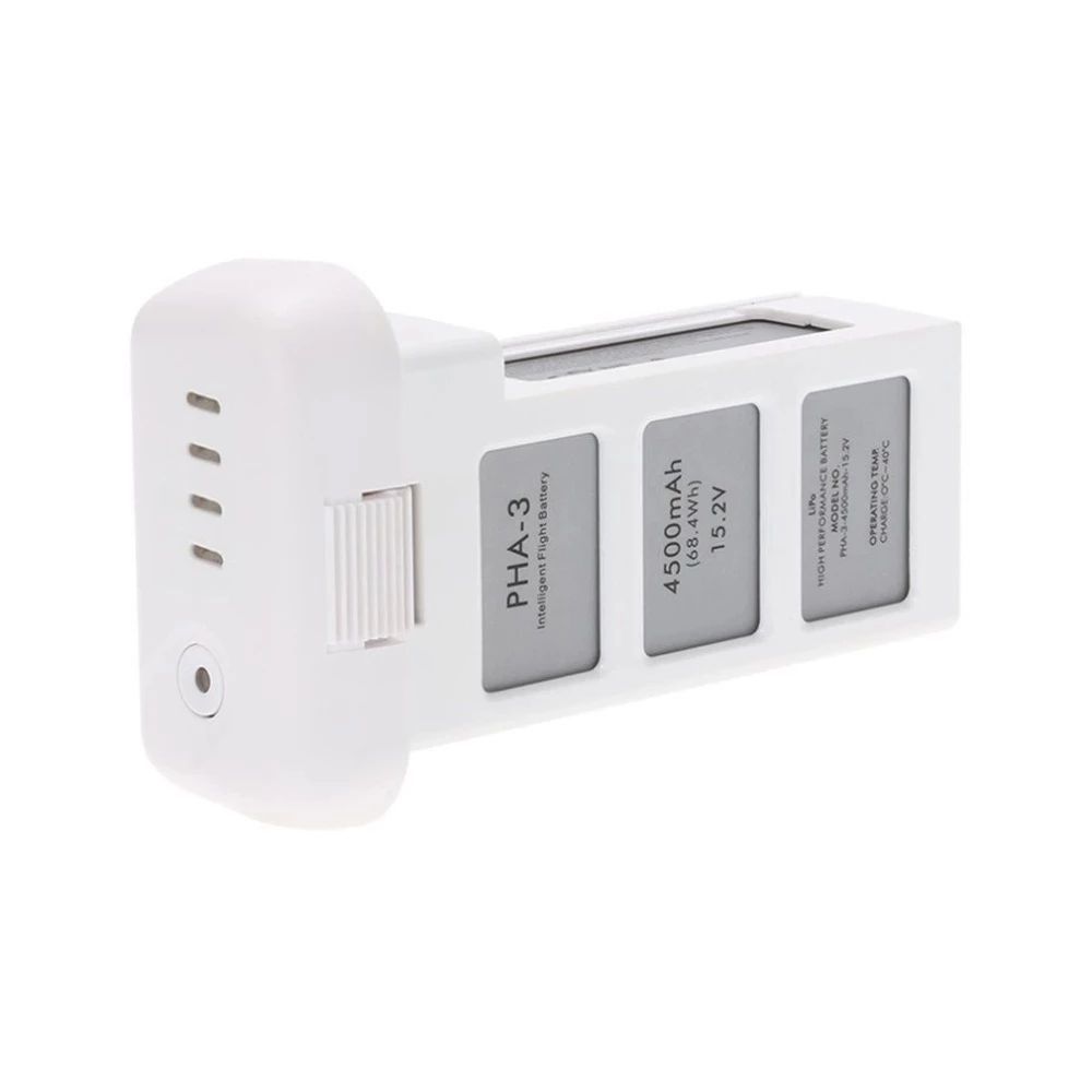 DJI Phantom 3 4500mAh 15.2V 4S LiPo Drone-batteri för lång flygtid, avancerad säkerhet, flygfotografering