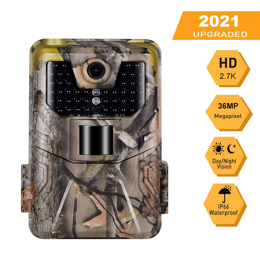 HC-900A 36MP viltkamera 2.7K HD med osynlig infraröd nattseende perfekt för vilt- och utomhusbruk