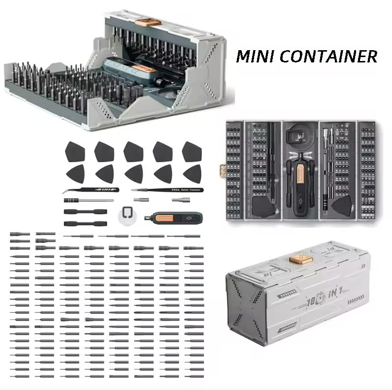 Precisionsskruvmejslarset med 21 sorters 160 magnetbits, JAKEMY Multibits professionell laptops skruvmejselreparationssats för de flesta elektroniska enheter, klocka, Xbox, konsol, glasögon, dörrklocka