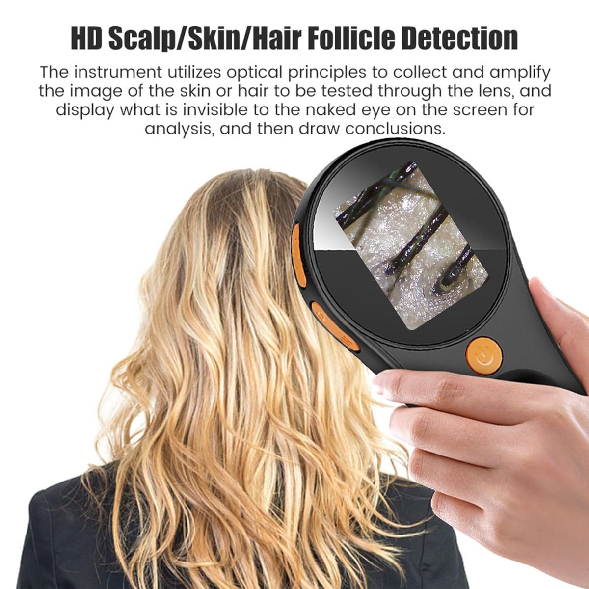 500x Digitalmikroskop 2MP - förstoringsglas för elektronikreparation, mynt & hudanalys, handhållen video