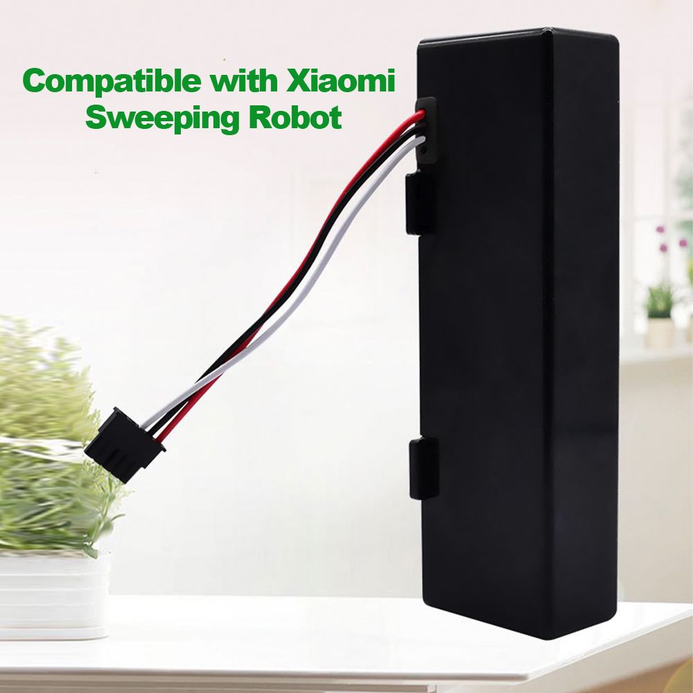Xiaomi Mijia STYTJ02YM 14.8V 3200mAh batteri för sopmoppningsrobot hög kapacitet enkel installation miljövänlig