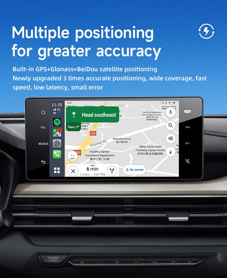 Carlinkit Android 13 TV Box Trådlös CarPlay Sömlös Anslutning 8-kärnig Adapter för Bilunderhållning