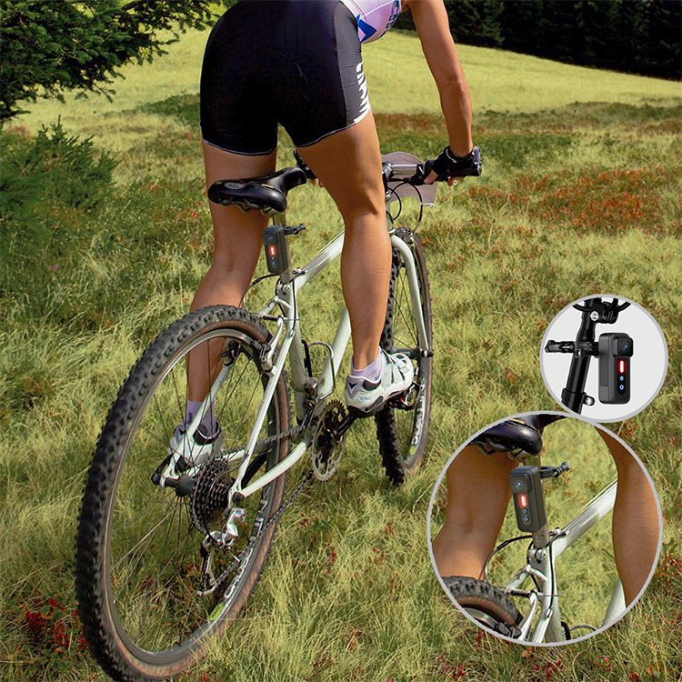 1080P Cykelinspelare Bakljus med HD-kamera Cykeltillbehör för Stadscykling och Mountainbike