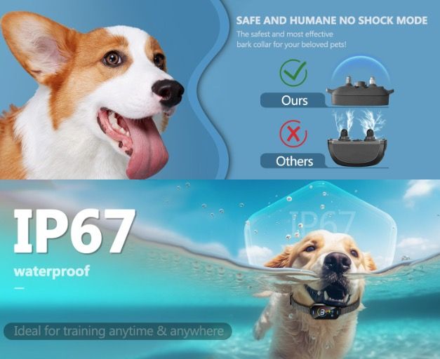 Ultraljud Hundträningshalsband T012 Effektiv Skällkontroll För Hundens Välbefinnande och Harmoniskt Hem