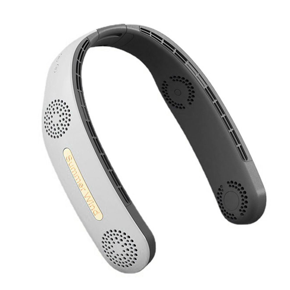 Upptäck Bärbar Nackfläkt med Bladlös Elektrisk Design Trådlös Svalka med Uppladdningsbart Batteri och 3 Hastigheter