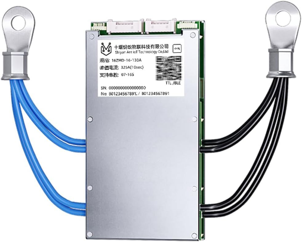 ANT Smart BMS 4S-24S 16S 40A för Lifepo4/Li-ion BMS. Optimalt Elcykel BMS med Bluetooth & balansering.