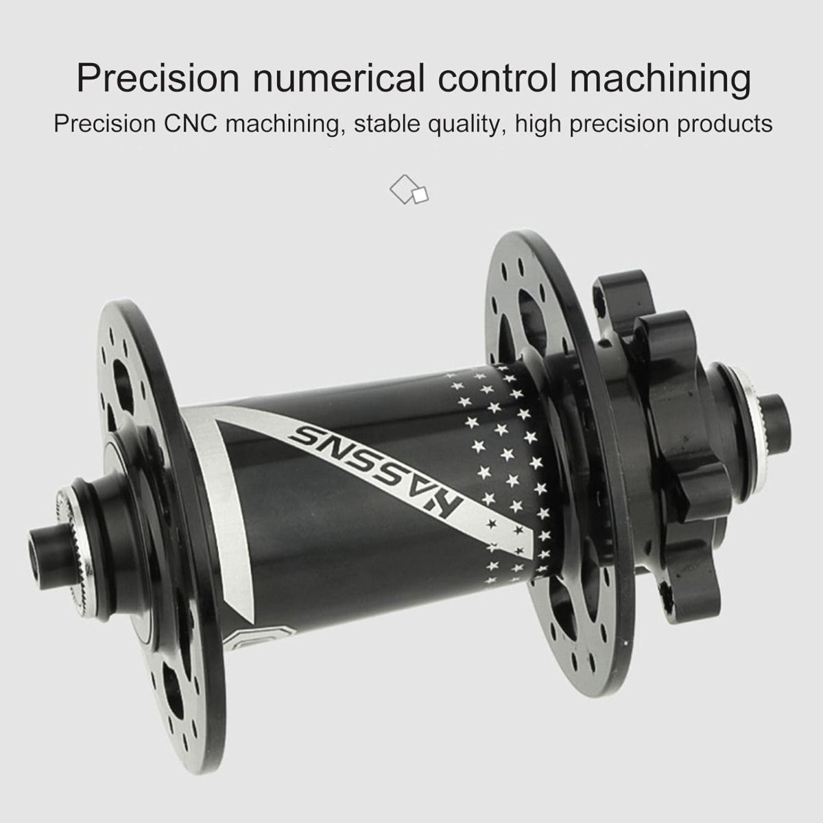 HASSNS PRO7 MTB Nav 32 hål Lager Mountainbike Snabbkopplingsnav 32h Noisy Cube Cykelbussningar
