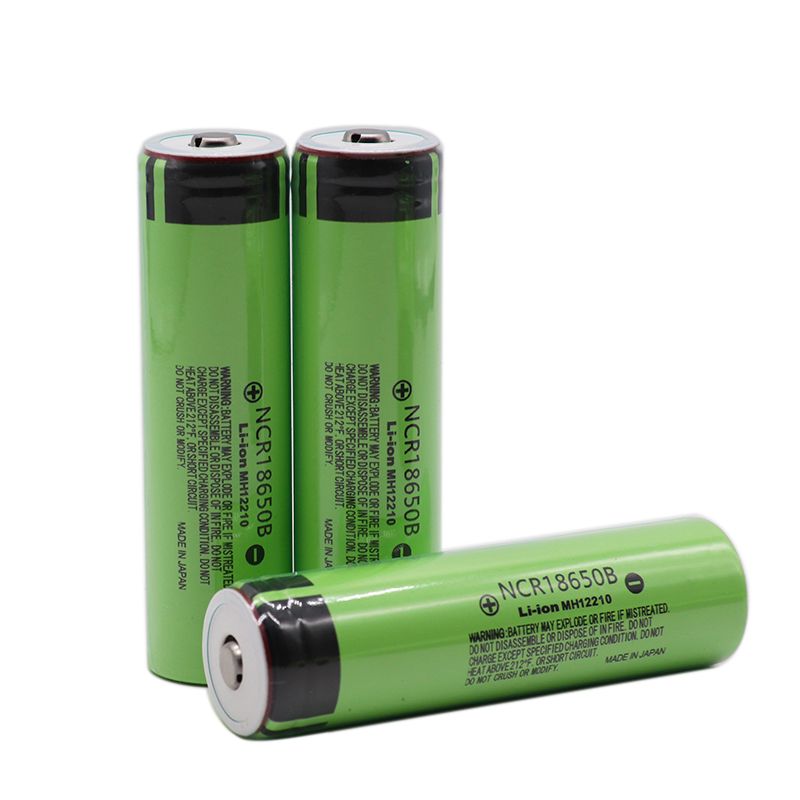 NCR18650B 3400mAh 18650 Li-Ion uppladdningsbart batteri