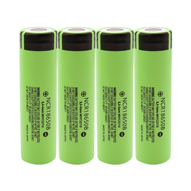 NCR18650B 3400mAh 18650 Li-Ion uppladdningsbart batteri
