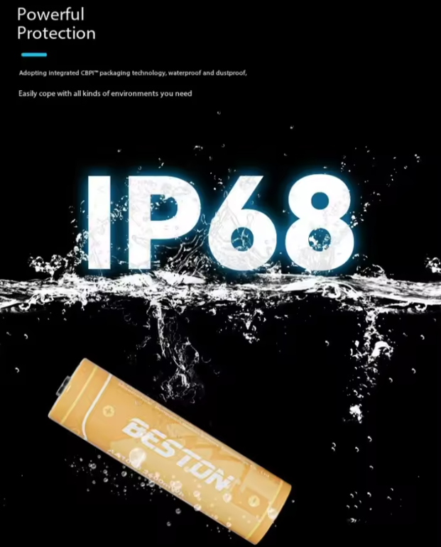 Beston Smart Batteriladdare Set 8 AA 1.5V Litiumbatterier 3600mWh – Snabbladdning, Överladdningsskydd