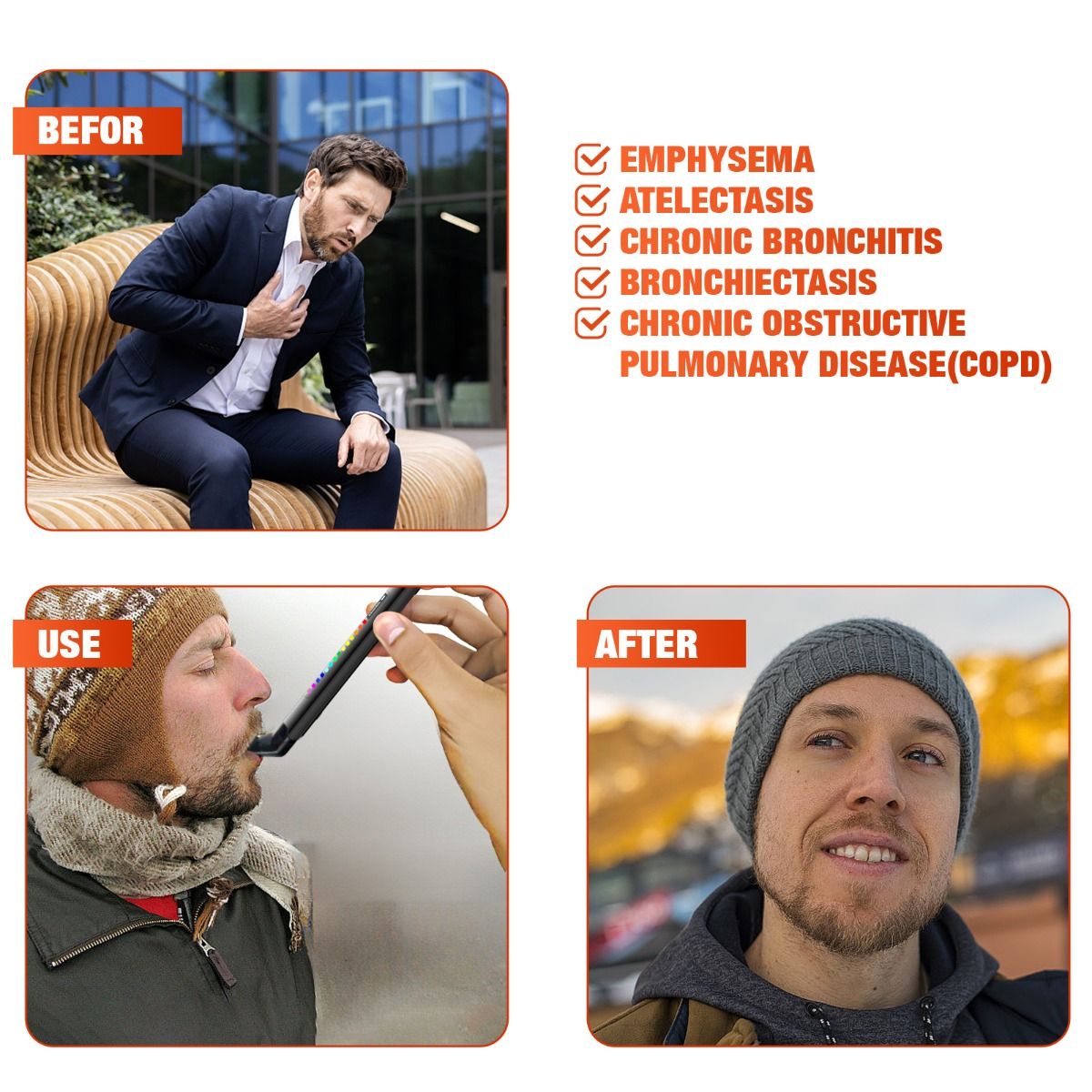 Portabel Andningstränare | Smart Andningsassistent för Idrottare & Bättre Lungkapacitet