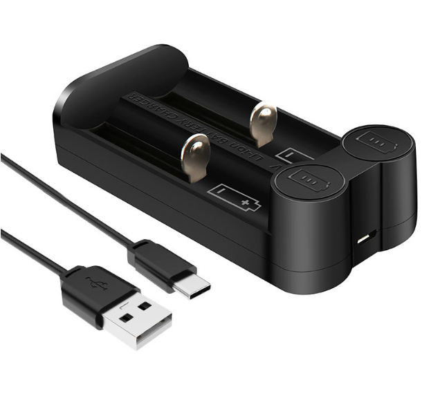 Ny 21700 batteriladdare med intelligent MCU-teknik och kortslutningsskydd för 18650 CR123A och 14500 batterier