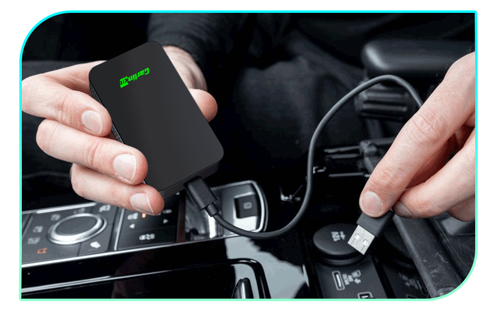 CarlinKit 2air 5.0 CarPlay Trådlös Adapter för iPhone och Android trådlös anslutning och sömlös integration