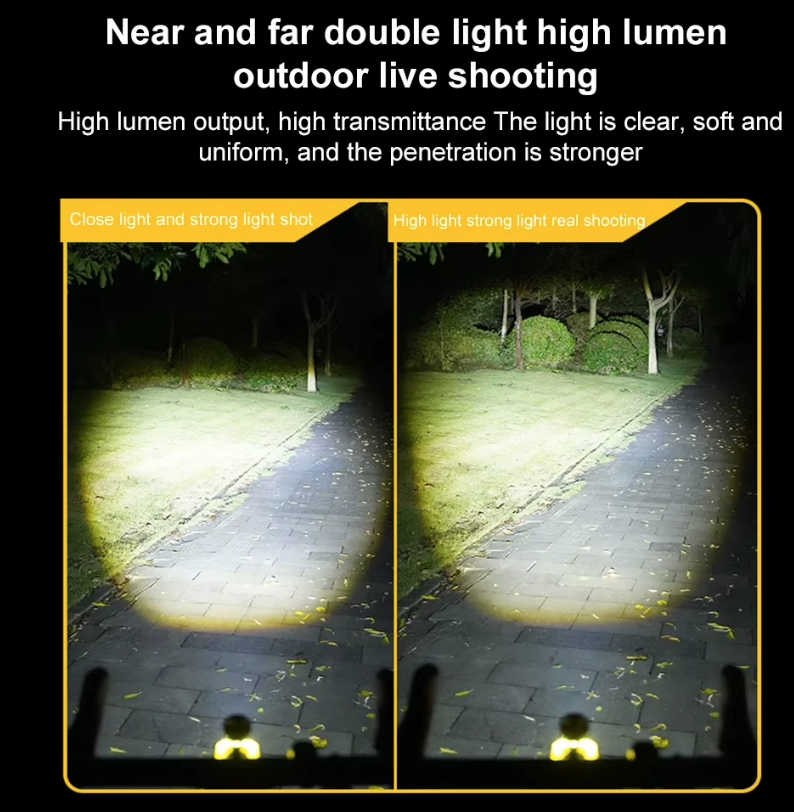 Nitebeam Hängande Cykelframlyse med Avskuren Stråle, 30W Kraftfull Belysning, Hållbart Aluminium, Hands-Free Drift