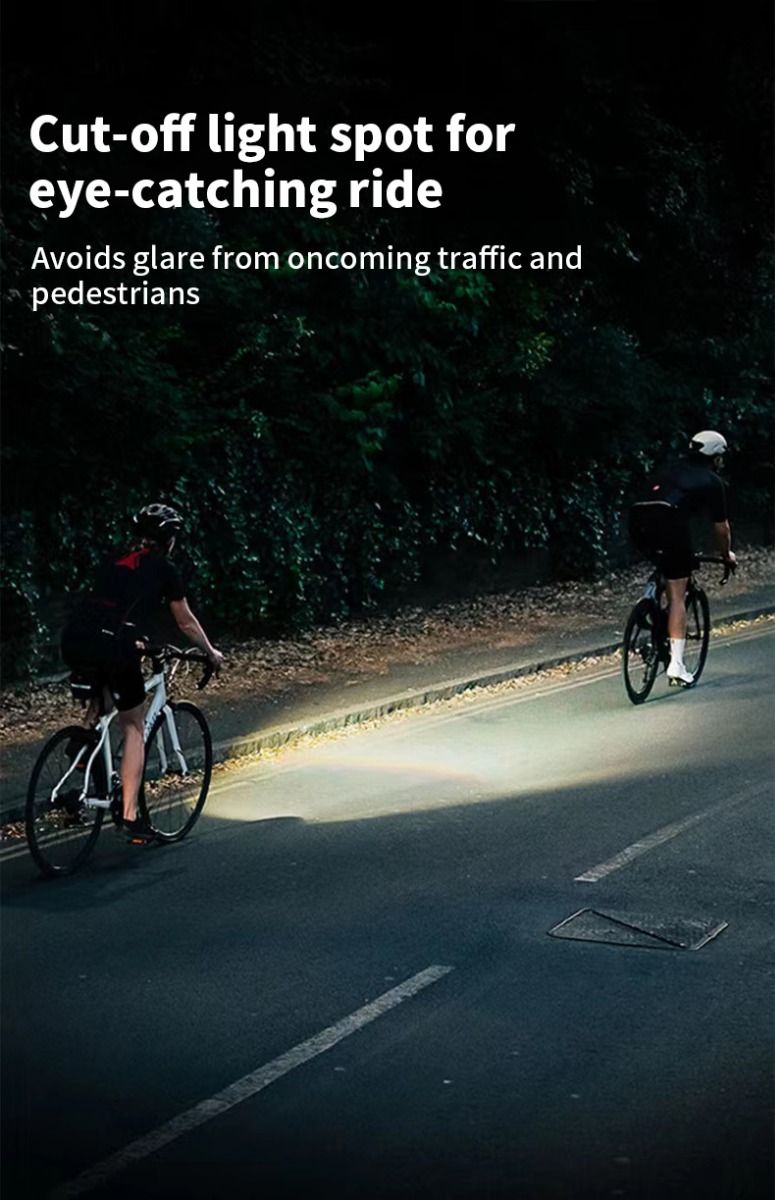 Magicshine CBL1600 Cykelframljus 1600 Lumen LED - Hängande avskärningskabel, Cykelsäkerhet, Sikt i mörker