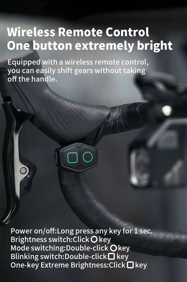 Magicshine CBL1600 Cykelframljus 1600 Lumen LED - Hängande avskärningskabel, Cykelsäkerhet, Sikt i mörker