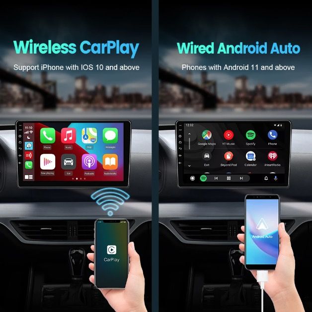 CarlinKit USB CarPlay Dongle innovativt multimedia tillbehör enkel installation för Android bilradio 5G-processor