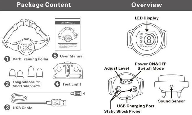 Upptäck Smart Automatisk Anti Skällande Hundhalsband med Intelligent Skällandeigenkänning och Bekväm Hundträning