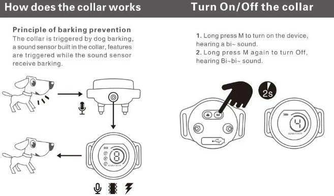 Upptäck Smart Automatisk Anti Skällande Hundhalsband med Intelligent Skällandeigenkänning och Bekväm Hundträning