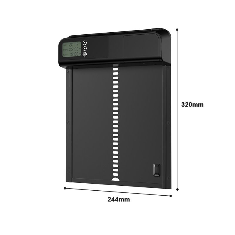 Timer Automatisk Hönshusdörr Intelligent Hönshusdörr Vattentät Enkel Installation för Hönshusautomatisering