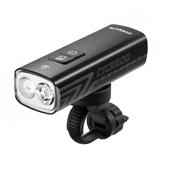 CYCLAMI BR2000 Cykelframlampa för MTB & Landsvägscykel - Typ-C, 2000 Lumen, Max Säkerhet
