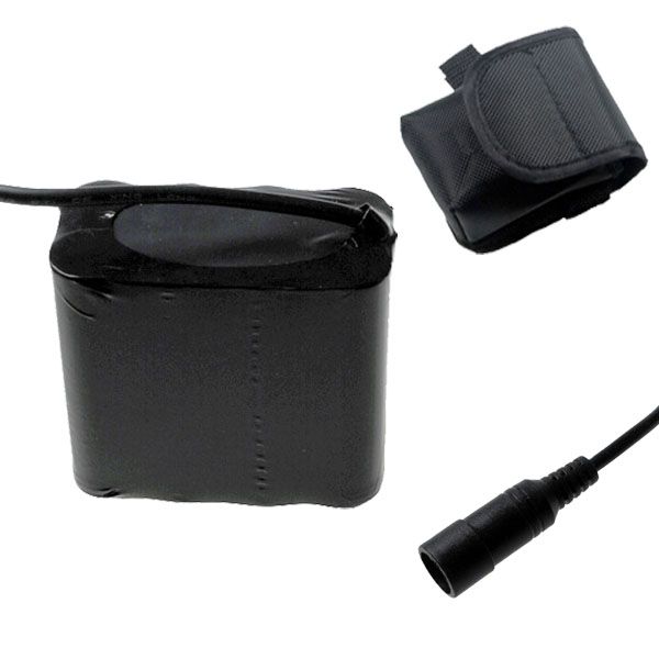 UltraFire 5521 DC-gränssnitt 8.4v LED-cykelljusbatteri 17600mAh högkapacitet långvarig vattentät fri leverans