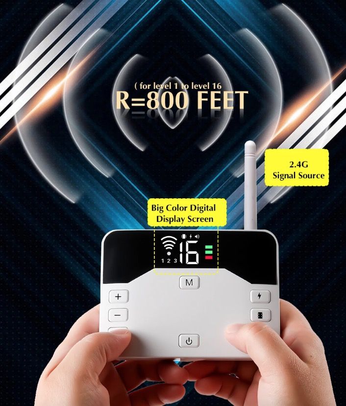 Trådlöst elektroniskt hundstängselsystem och fjärrträningshalsband för säker hundträning och husdjursgränser