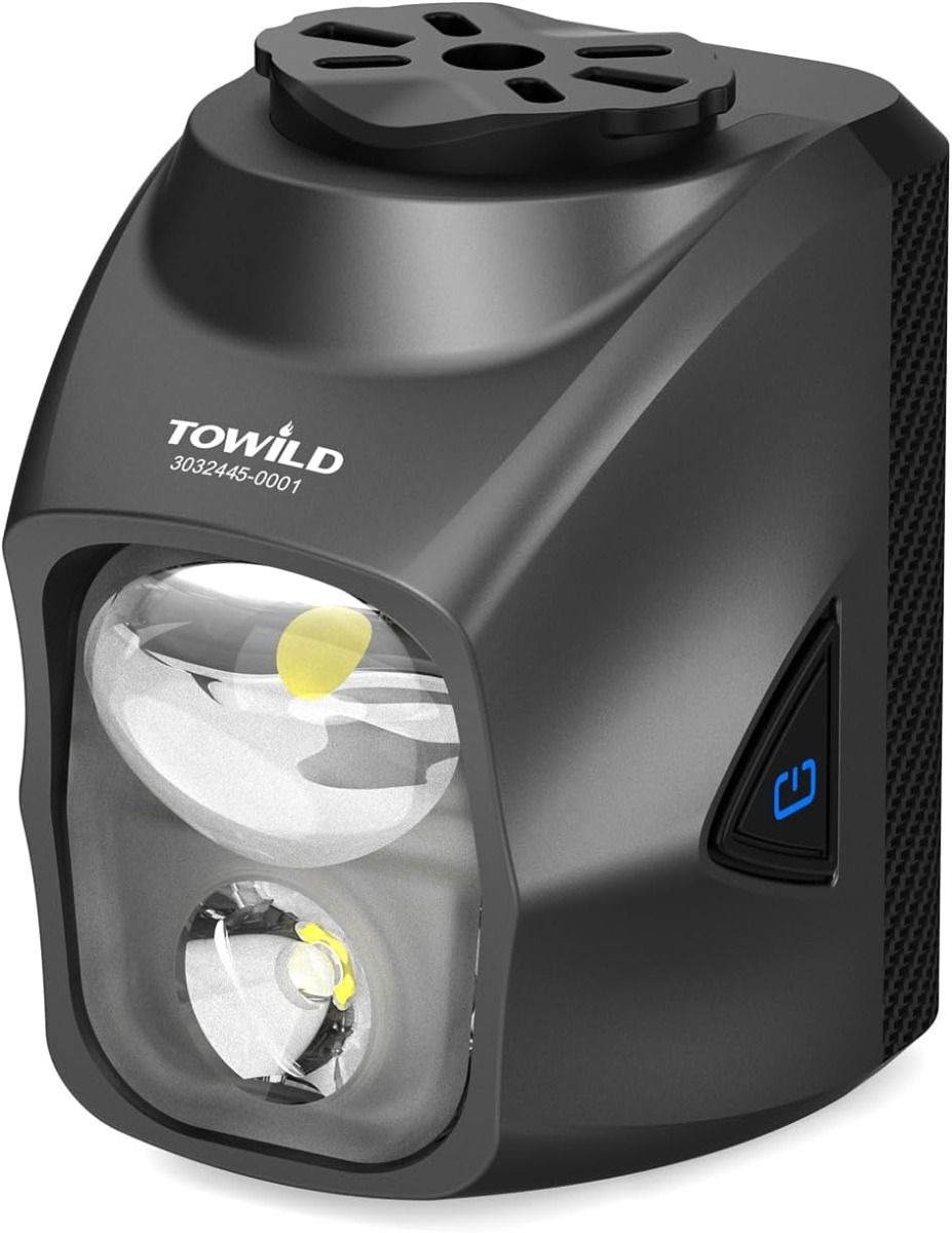 TOWILD DLite 1700 DL1700 Cykellampa - USB Laddningsbar, 1900 Lumen, Vattentät Framlampa