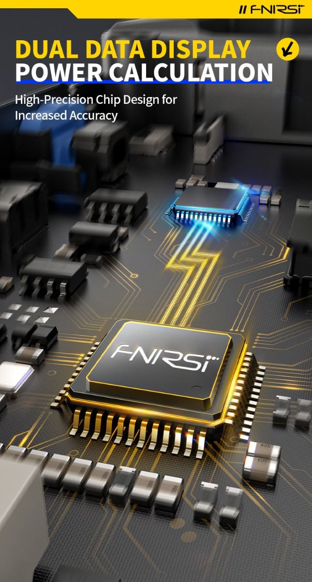 FNIRSI DMC-100 Klämmultimeter: Intelligent & Automatisk för Precisa Eltestningar.