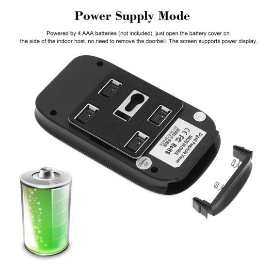 Digital Dörrvisare Kamera Dörrklocka – 2,8" Nattseende LCD Skärm, Fotofotografering, Hemövervakning