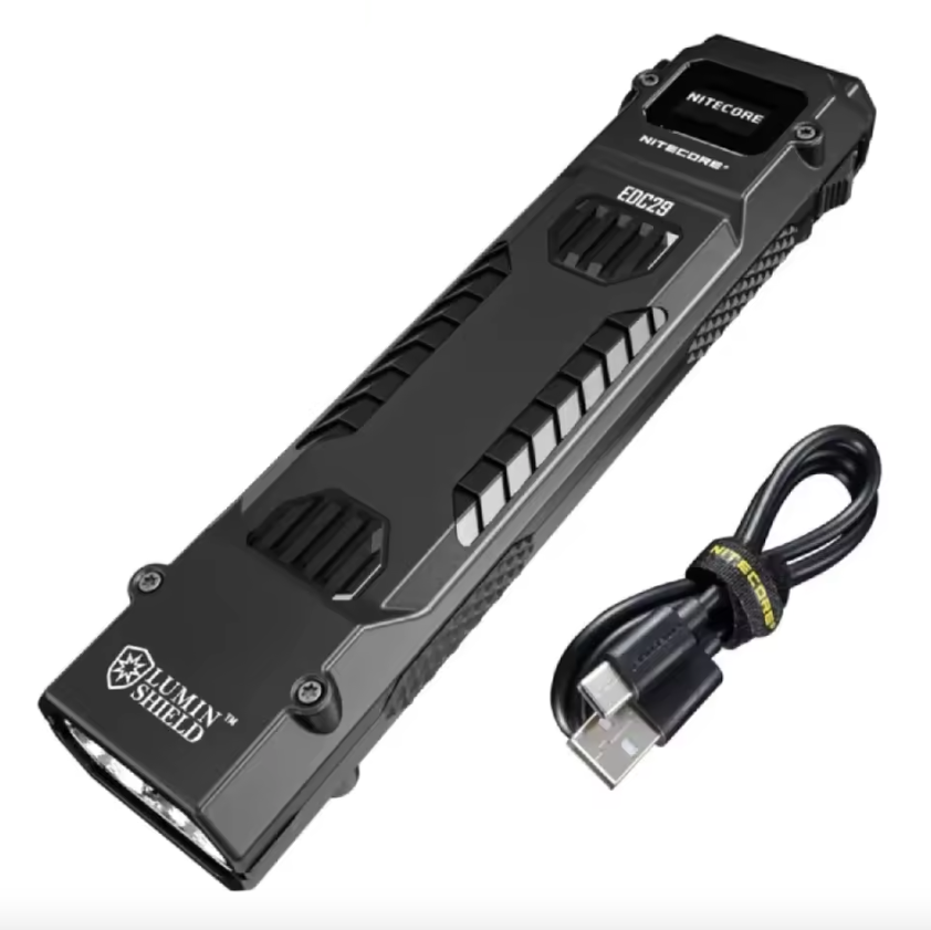 NITECORE EDC29 6500 Lumen USB-C Laddningsbar Ficklampa Lång räckvidd Vardagsbärande Äventyr