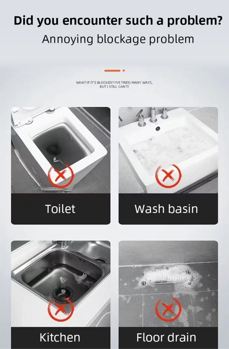 Elektriskt avloppsmuddringsverktyg för effektiv avloppsrensning VVS-lösningar i hållbart rostfritt stål