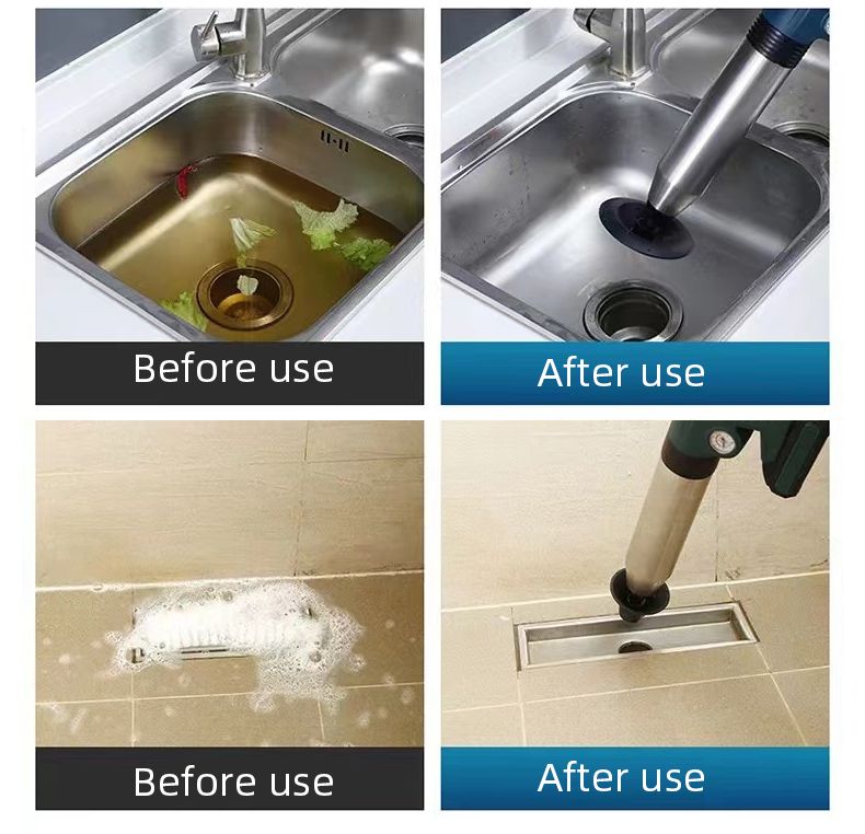 Elektriskt avloppsmuddringsverktyg för effektiv avloppsrensning VVS-lösningar i hållbart rostfritt stål