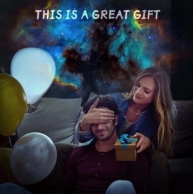 Nattljus Galaxy Projektor 360° Rotera Stjärnhimmel Lampa för ett Universellt Äventyr och Förtrollande Upplevelse