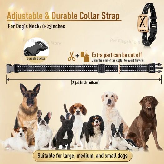 Innovativa 2-i-1 trådlöst hundstängsel och elektroniskt träningshalsband för husdjursäkerhet och träning