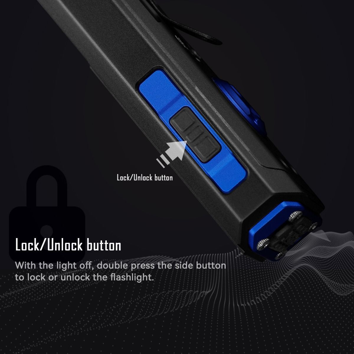 IMALENT GR35 2800 Lumen LED EDC Ficklampa (Grön)