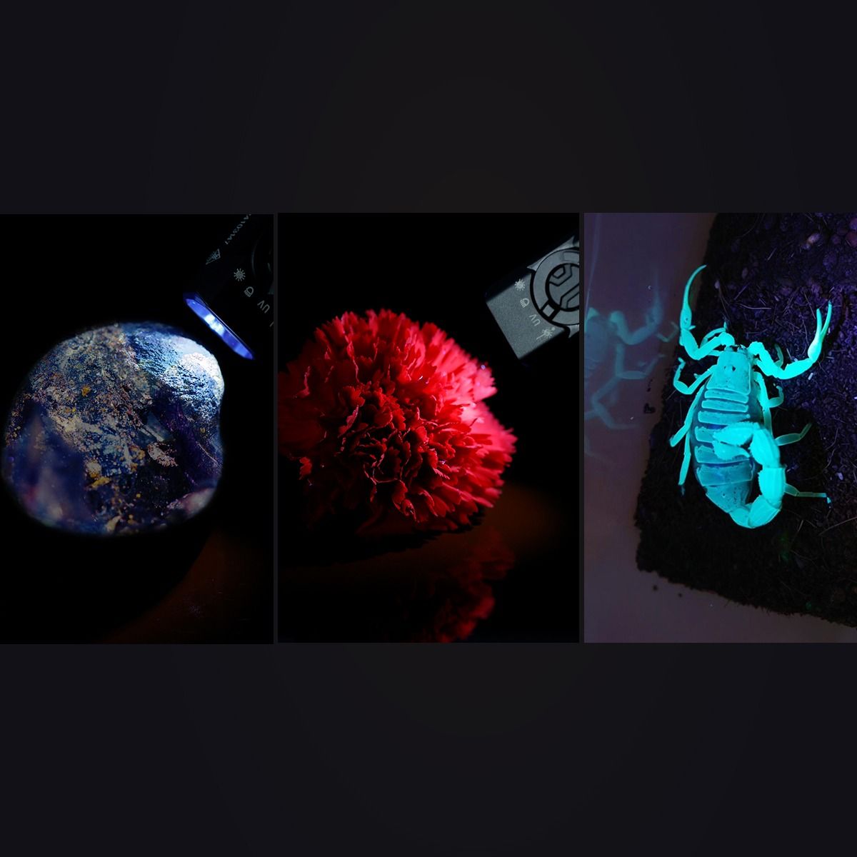 IMALENT GR35 Röd EDC Ficklampa, 2800 Lumen. Mångsidig multi-ljuskälla, magnetisk för äventyr.