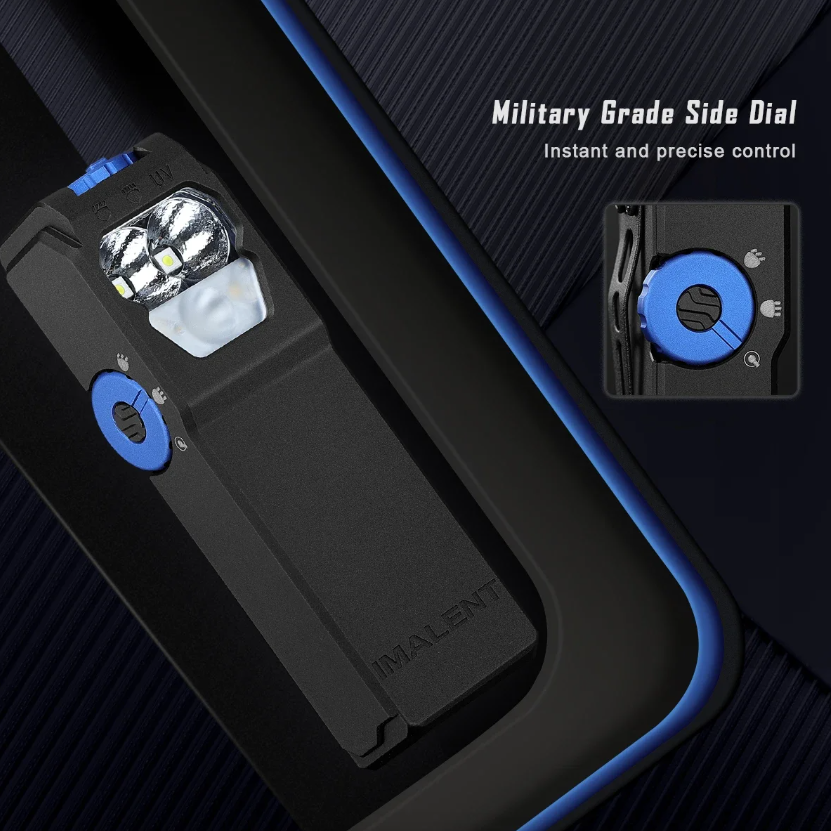 IMALENT GR36 EDC Ficklampa | 2800 Lumen, Type-C Uppladdningsbar & Magnetisk | Superljus & Kompakt!