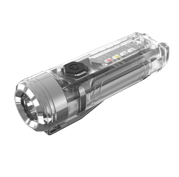 GT13 TIKI Mini Nyckelringslykta 1000 Lumen USB-uppladdningsbar Portabel belysning för camping och vardagsbruk