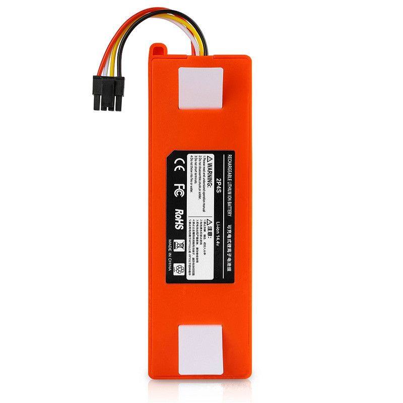 14.4V Li-ion Ersättningsbatteri för Xiaomi Mi Robot och Roborock S50 S51 S55 T4 T6 – Hög Kapacitet och Prestanda