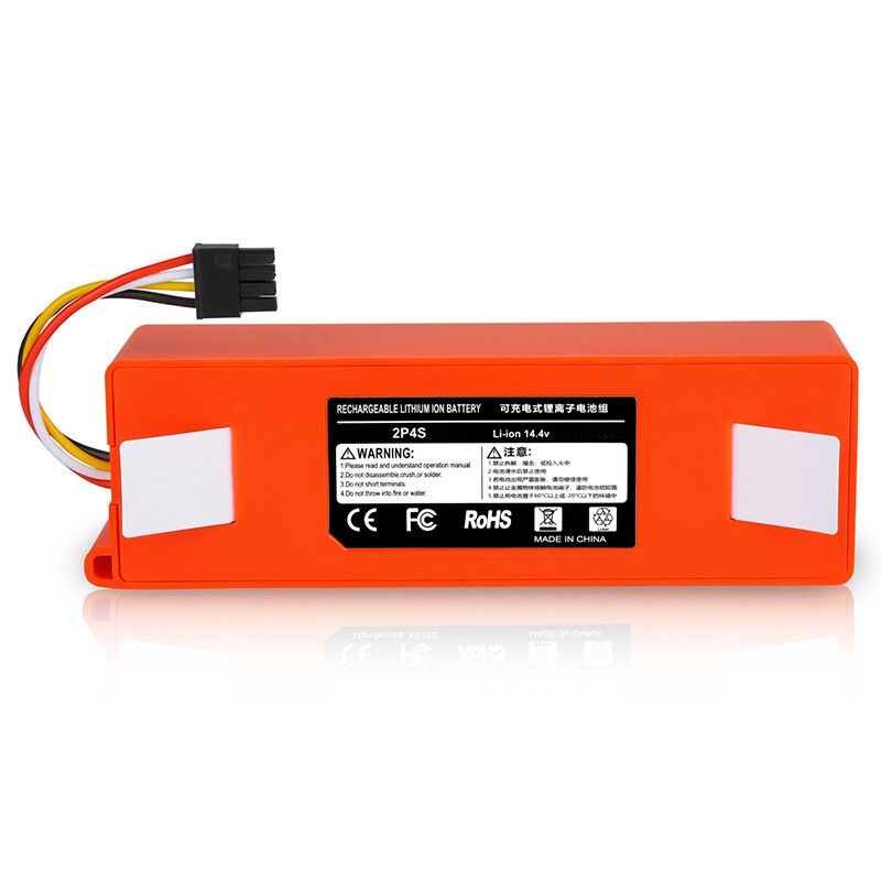 14.4V Li-ion Ersättningsbatteri för Xiaomi Mi Robot och Roborock S50 S51 S55 T4 T6 – Hög Kapacitet och Prestanda