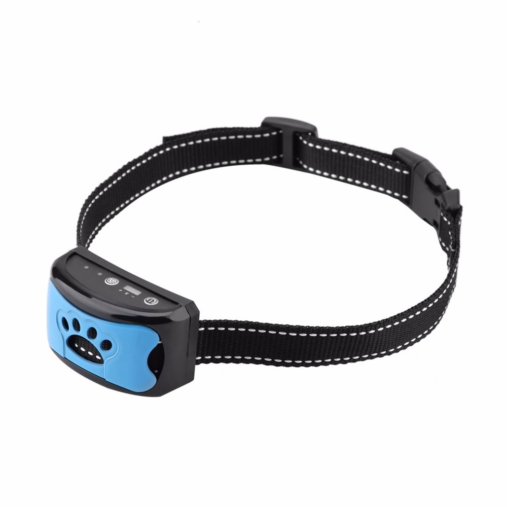 Pet Dog Anti Barking Device USB laddbar Ultraljud Hundträningshalsband Effektiv Hundträningstillbehör