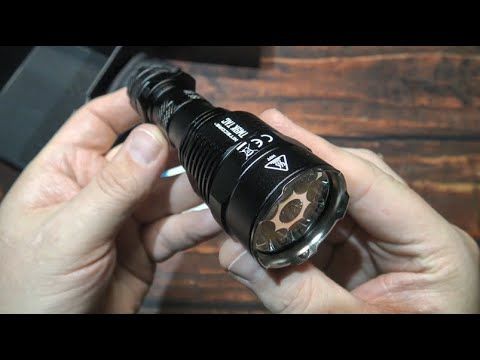 NITECORE TM9K TAC 9800 lumen USB-C uppladdningsbar taktisk ficklampa för äventyr och nödsituationer
