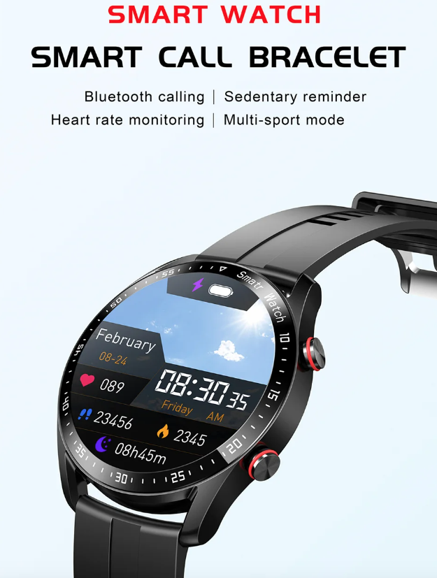 HW20 ECG+PPG Bluetooth-samtal Smartklocka