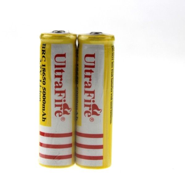 UltraFire BRC 18650 5000mAh Uppladdningsbart batteri för friluftsentusiaster Snabb laddning Långvarig kraft