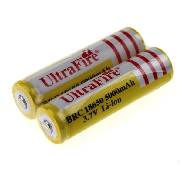 UltraFire BRC 18650 5000mAh Uppladdningsbart batteri för friluftsentusiaster Snabb laddning Långvarig kraft