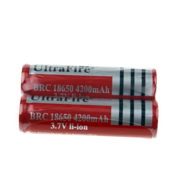 Ultrafire BRC 4200mAh 18650 uppladdningsbart, miljövänligt och mångsidigt batteri